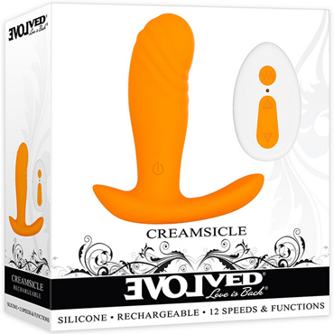 Evolved Creamsicle, оранжевый - подробные фото в секс шопе Condom-Shop