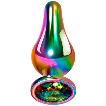 Evolved Rainbow Metal Plug Small, разноцветная - фото, отзывы