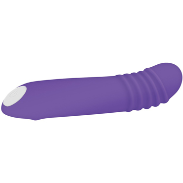 Evolved The G-rave, фиолетовый - Светящийся стимулятор зоны G - купить в секс шопе