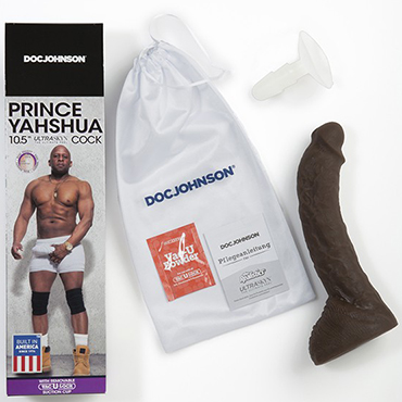 Doc Johnson Signature Cocks Prince Yahshua, коричневый — фото 5