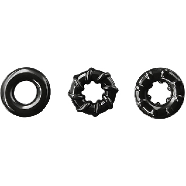 NSnovelties Renegade Dyno Rings, черный — фото 2