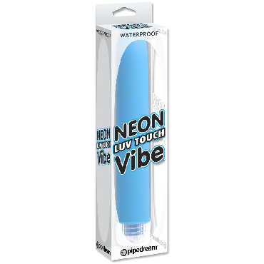 Pipedream Neon Luv Touch Vibe, синий — фото 1