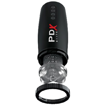 Новинка раздела Секс игрушки - Pipedream PDX Elite Motorbator 2, прозрачный
