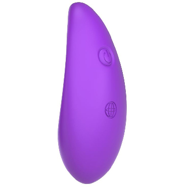 Pipedream Fantasy For Her Her Rechargeable Remote Control Bullet, фиолетовая - Мощная вибропуля с пультом ДУ - купить в секс шопе