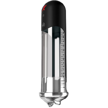 Pipedream PDX ELITE Blowjob Power Pump, черная - Автоматическая вакуумная помпа - купить в секс шопе