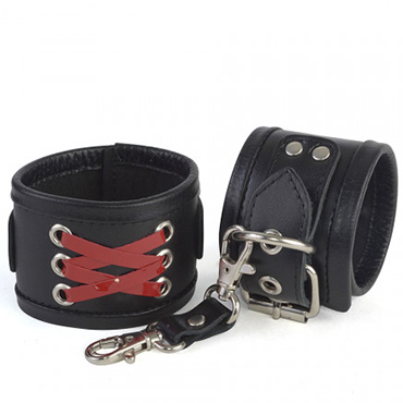 Sitabella Наручники с шнуровкой, черные