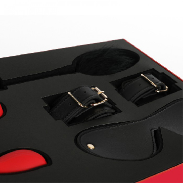 Новинка раздела Секс игрушки - Svakom Limited Edition Bdsm Gift Box, черно-красный