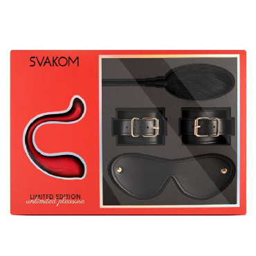 Svakom Limited Edition Bdsm Gift Box, черно-красный