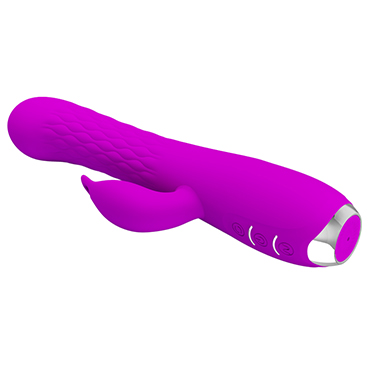 Baile Pretty Love Molly, фиолетовый - Многофункциональный вибратор с функцией ротации - купить в секс шопе