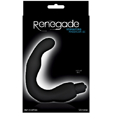NS Novelties Renegade Vibrating Massager III, черный — фото 2