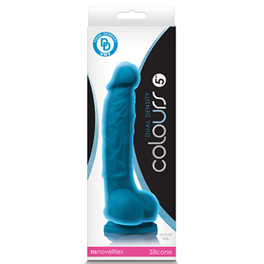 NS Novelties ColourSoft Dual Density 13см, голубой — фото 2