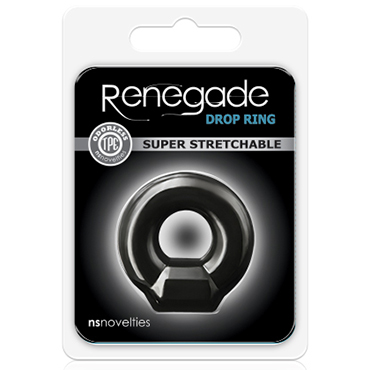 NS Novelties Renegade Drop Ring, черное — фото 2