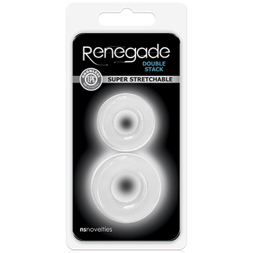 NS Novelties Renegade Double Stack, прозрачный — фото 2