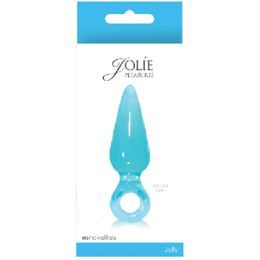 NS Novelties Jolie Pleasures Plug Mini, голубая - фото, отзывы