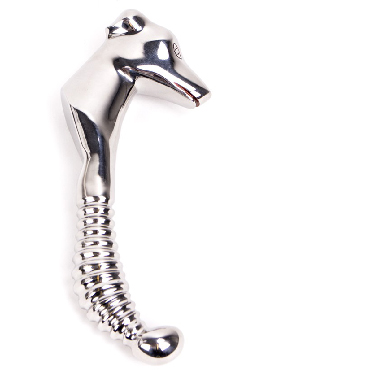 O-Products Prostate Stimulator with Dogface, серебристый — фото 1