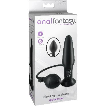 Pipedream Anal Fantasy Collection Vibrating Ass Blaster, черный — фото 1