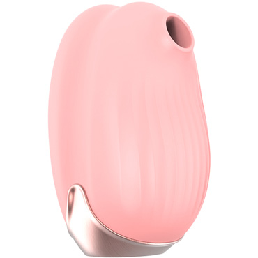 Viotec Cherubic, розовый, Вибростимулятор с вакуумной стимуляцией