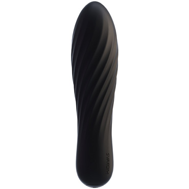 Svakom Tulip, черная, Мини вибратор для стимуляции эрогенный зон