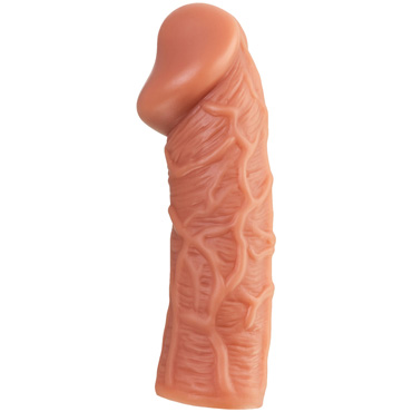 Kokos Penis Sleeve PS.001 L, телесная - Насадка на фаллос реалистик - купить в секс шопе