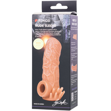Новинка раздела Секс игрушки - Kokos Nude Sleeve NS.005 L, телесная