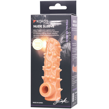Новинка раздела Секс игрушки - Kokos Nude Sleeve NS.006 S, телесная