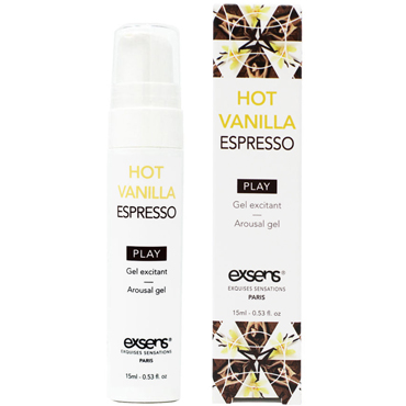Exsens Play Hot Vanilla Espresso, 15 мл, Интимный охлаждающий гель