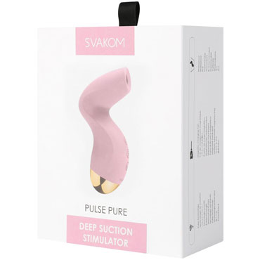 Svakom Pulse Pure, розовый - Бесконтактный стимулятор клитора - купить в секс шопе