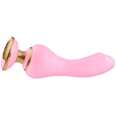 Shunga Sanya, розовый - Гибкий эргономичный вибростимулятор - купить в секс шопе