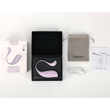 Новинка раздела Секс игрушки - Интерактивный вибромассажер Phoenix Neo 2, лиловый