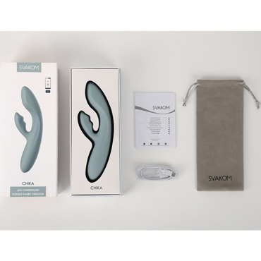 Новинка раздела Секс игрушки - Chika Вибростимулятор-кролик с функцией нагрева