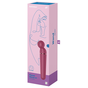 Satisfyer Planet Wand-er, красный — фото 4