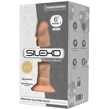 Фаллоимитатор SILEXD Model 1, телесный, 6"