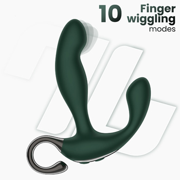 Вибромассажёр простаты INTOYOU Greeny - С управлением через приложение - купить в секс шопе