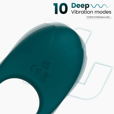 Интерактивное виброкольцо INTOYOU Ringo - С управлением через приложение - купить в секс шопе