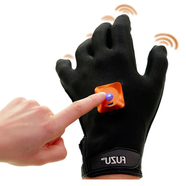 Виброперчатка Fuzu Vibrating massage glove, левая - фото, отзывы