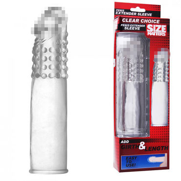 XR Brands Size Matters Extender Sleeve