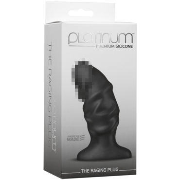 Doc Johnson Platinum Raging Plug, черный — фото 1