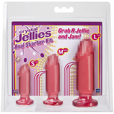Doc Johnson Anal Starter Kit, розовые — фото 1