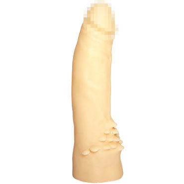 МиФ Фаллоимитатор пустотелый 17 см, телесный