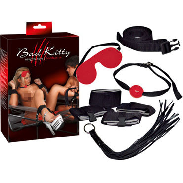 Bad Kitty Bondage Set, черный