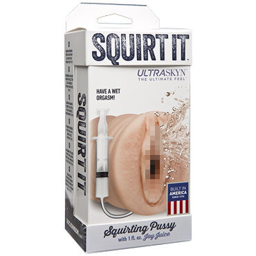 Doc Johnson Squirt It Squirting Pussy, телесная — фото 1
