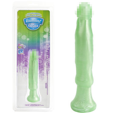 Doc Johnson Radiant Gems Anal Starter, зеленый — фото 1