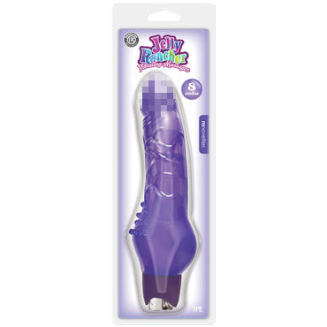 NS Novelties Jelly Rancher 20см Vibrating Massager, синий — фото 1