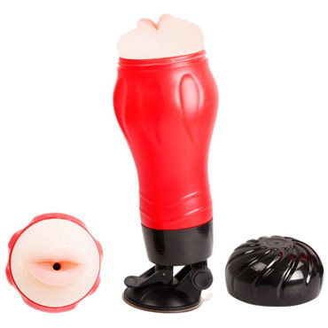 Baile Crazy Bull Flora Мастурбатор-ротик, красный