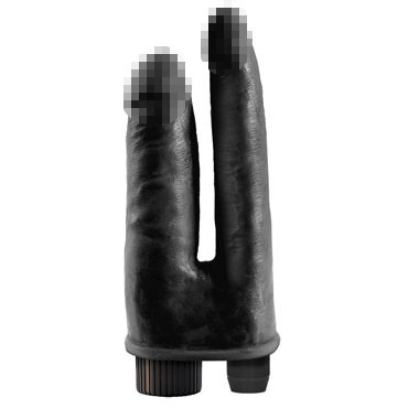 Pipedream Double Vibrating Double Penetrator, черный — фото 2