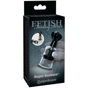 Pipedream Fetish Fantasy Limited Edition Super Suckers, черный — фото 1