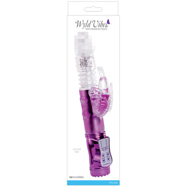 NS Novelties Wyld Vibes Butterfly, фиолетовый — фото 1