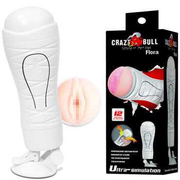 Baile Crazy Bull Flora Vagina, белый — фото 1