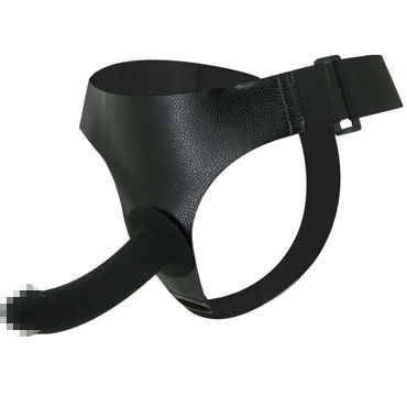 Baile Ultra Harness Les Dildo, черный — фото 4