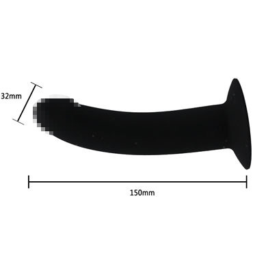 Baile Ultra Harness Les Dildo, черный — фото 6